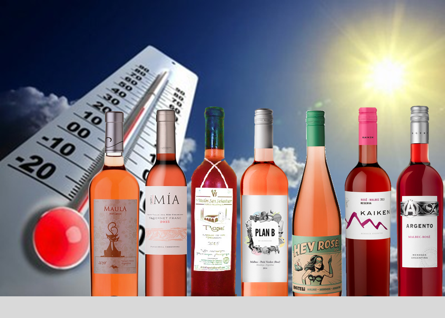 Fresh wines: vinos para pasar el calor. Te sugiero 7 rosados ideales para refrescarte en primavera.